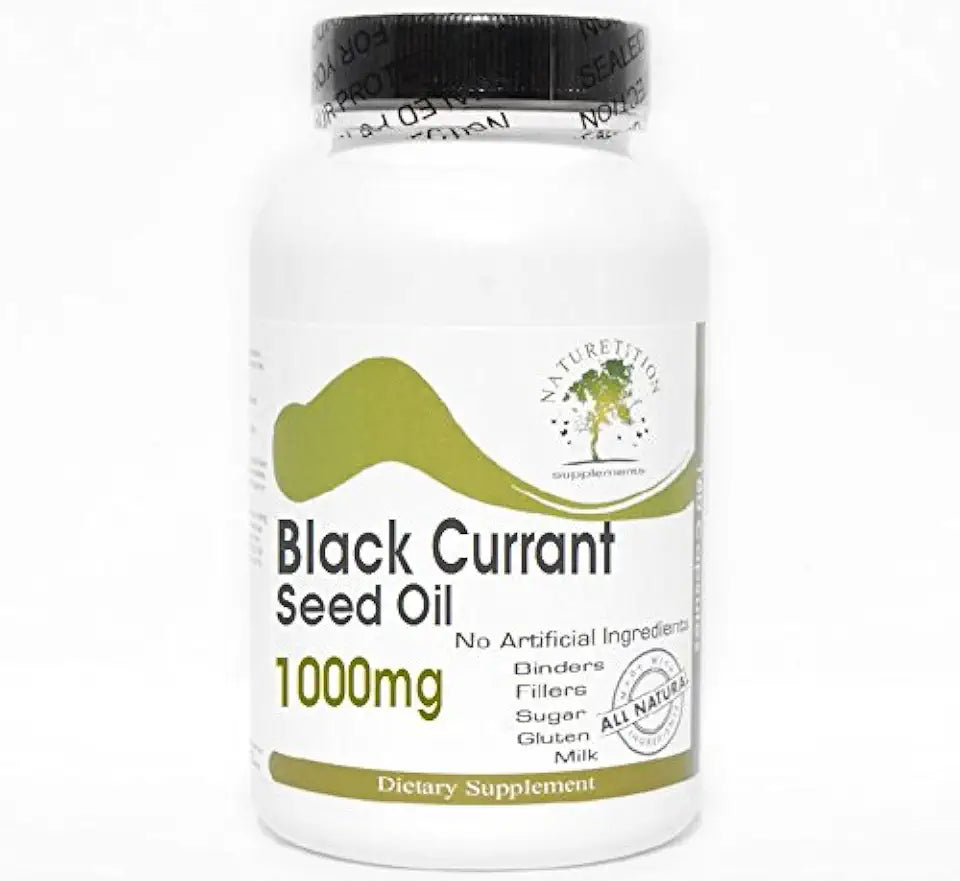 Black Currant Seed Oil 1000mg 180 Capsules T474