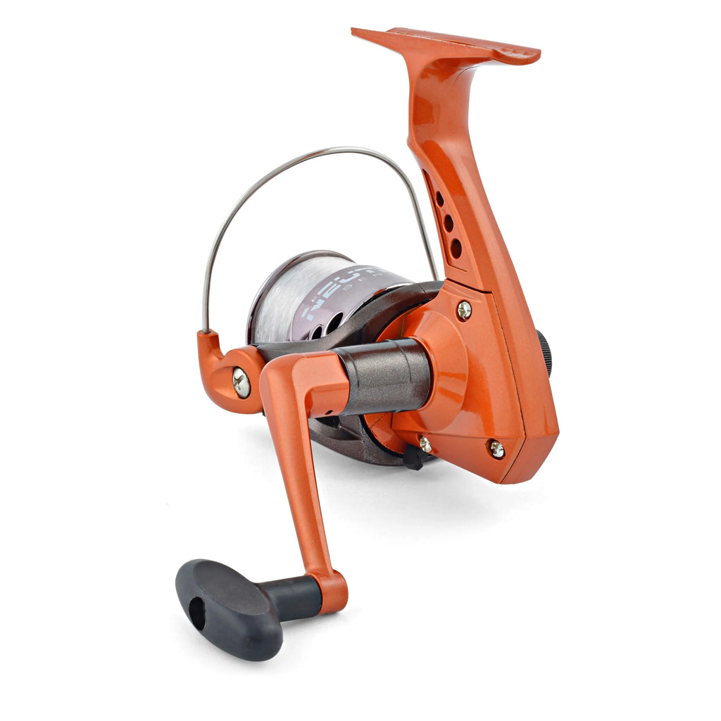 Orange 2Pc Spinning Combo V9354