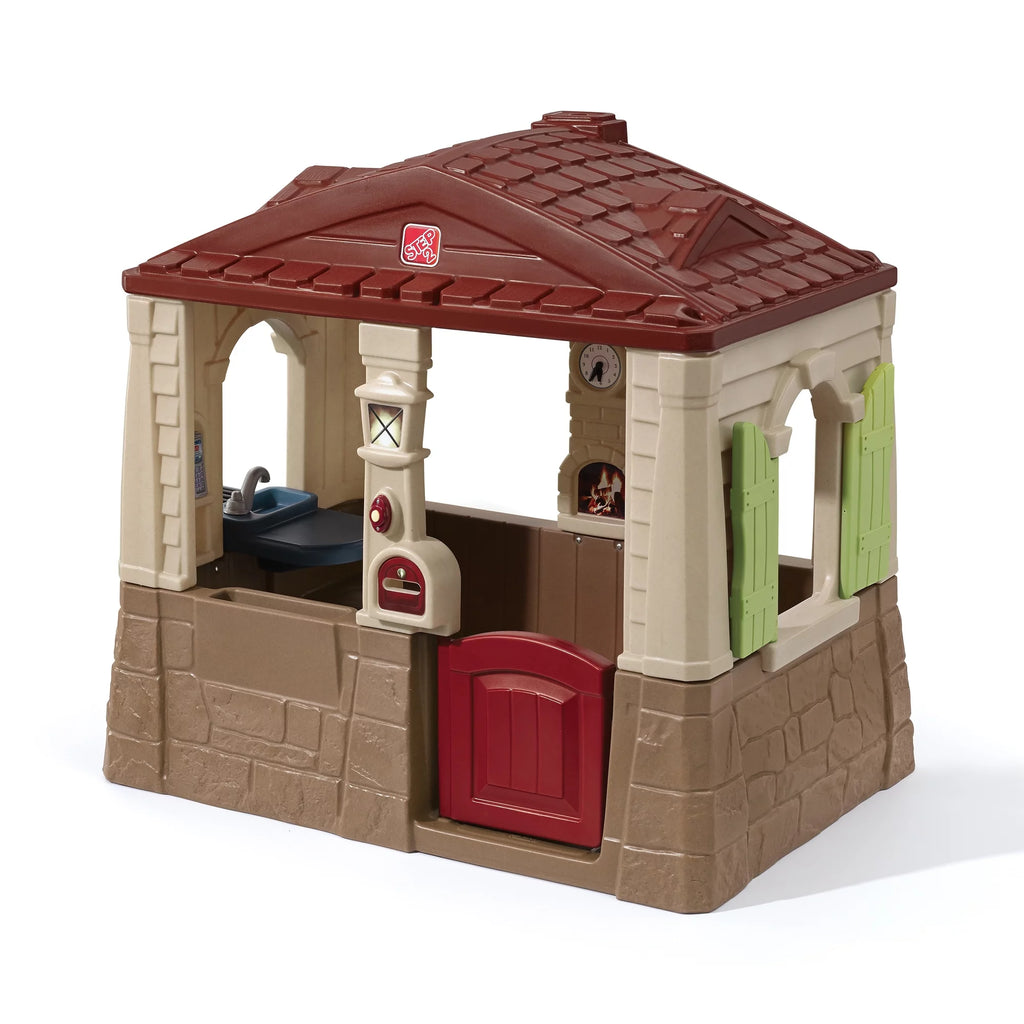 Brown Plastic Kids Playhouse G53835