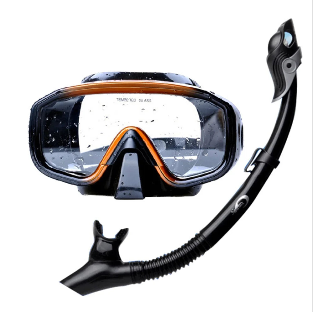 Silicone Dive Snorkel Set for Swimming Diving Snorkeling Equipment J951