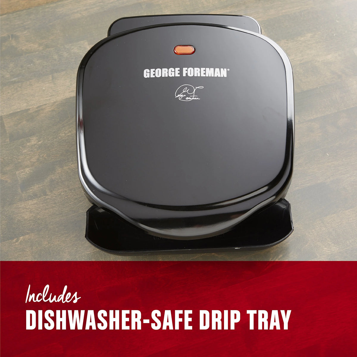 Black 2-Serving Electric Indoor Grill and Panini Press L8546