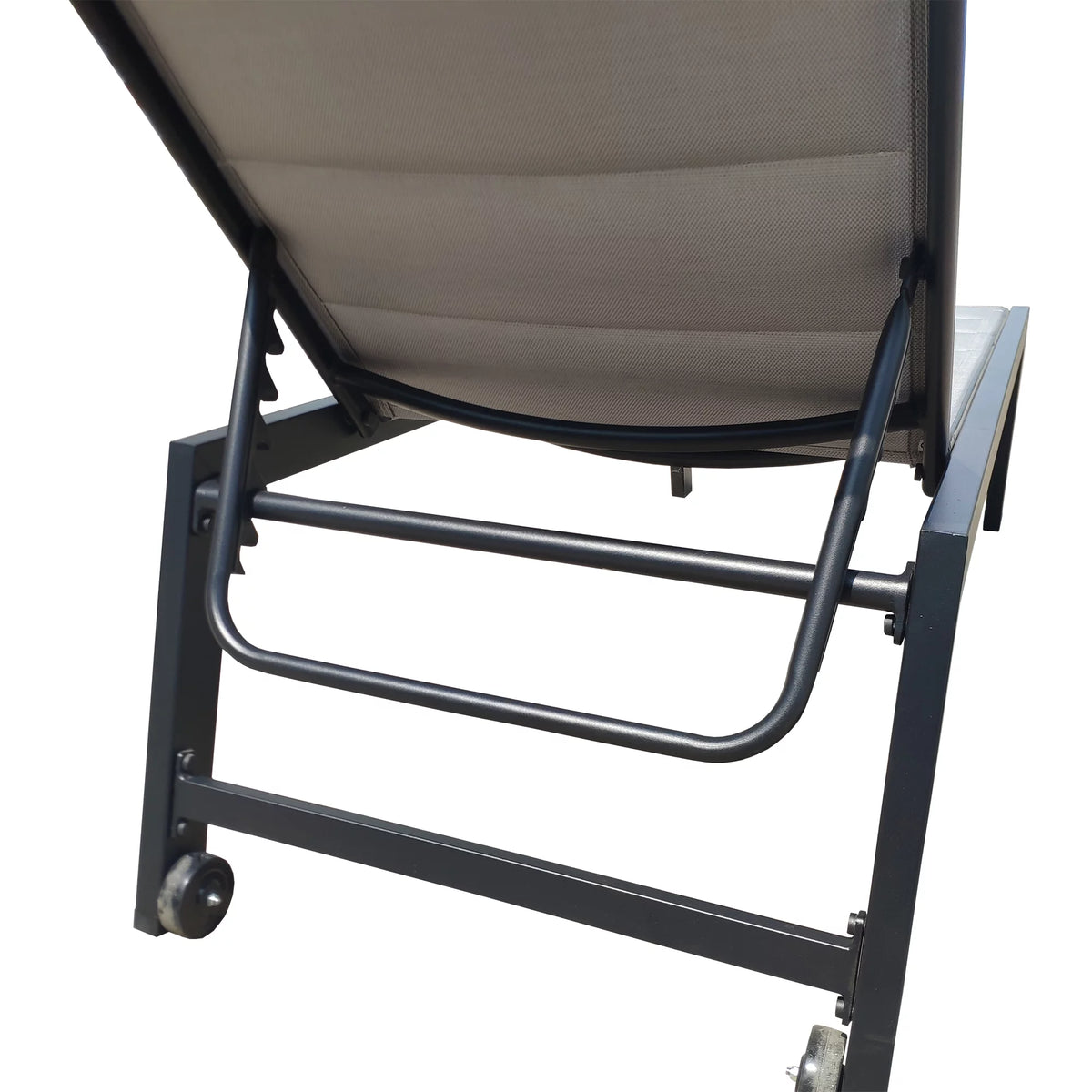 Five-Position Adjustable Aluminum Chaise Lounge Chair S112
