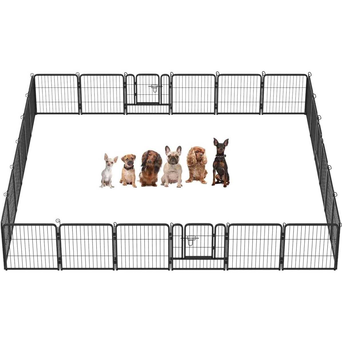 Heavy Duty Pet Playpen Dog Exercise Pen Cat Fence P5443