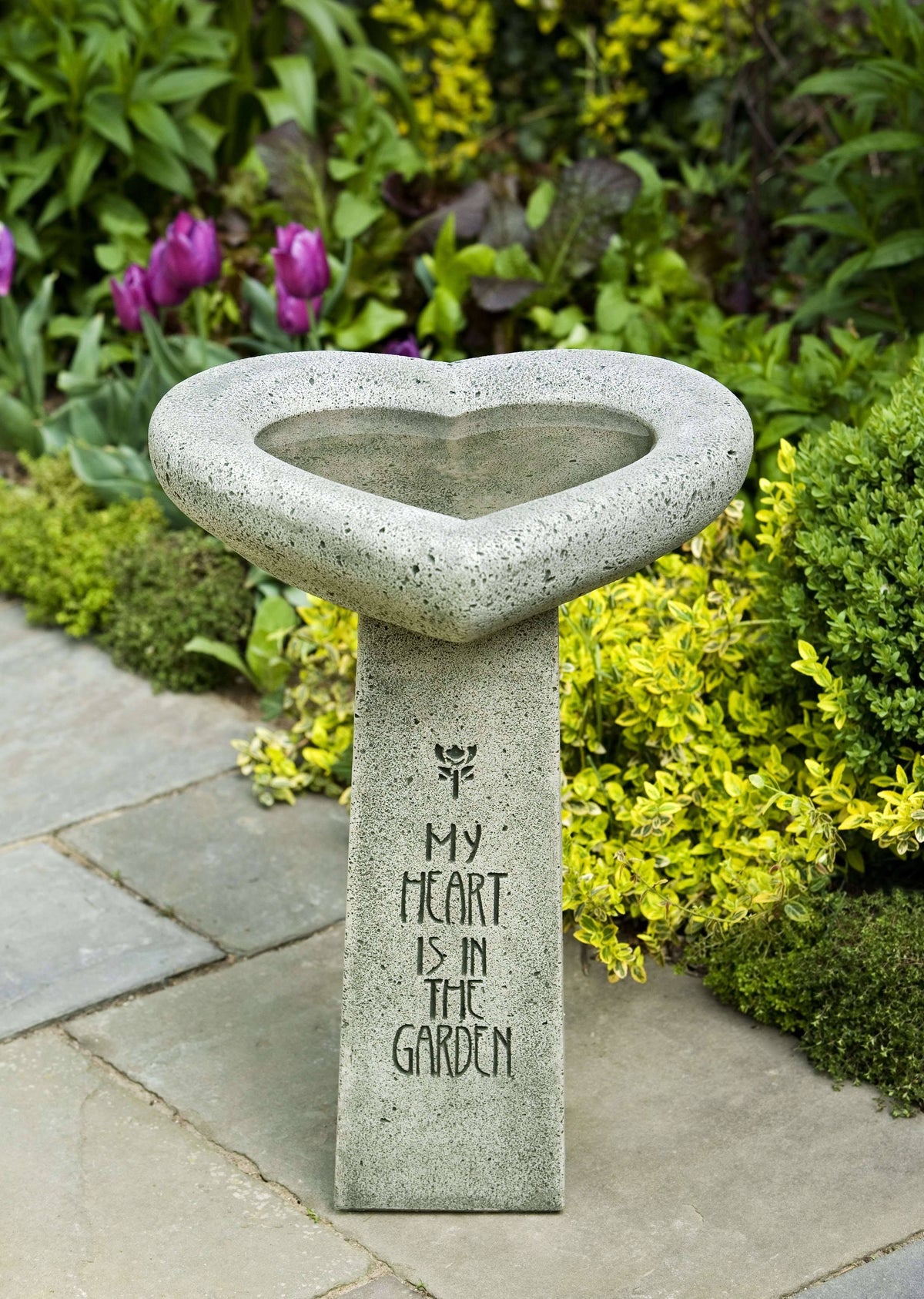 Natural Birdbath J23728