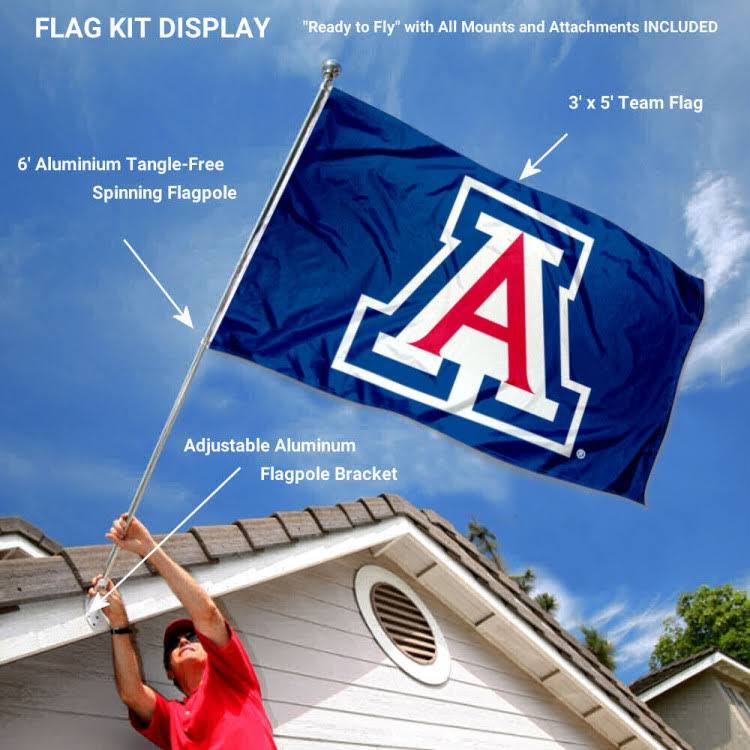 Blue 3x5 Flag and Accessory Kit C8708