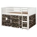 White Twin Louver Low Loft Tent T4971