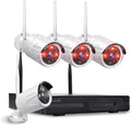 2MP 4CH Wireless Security Camera System with Night Vision V2237