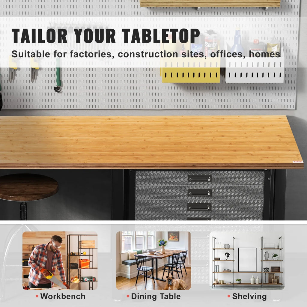 Bamboo Table Top 70.9" x 29" x 1.5" C8152