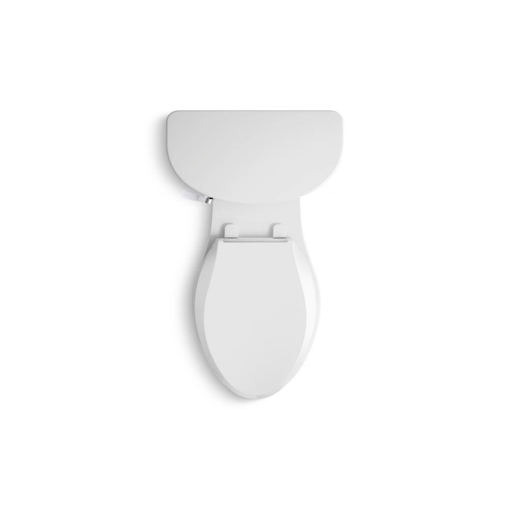 2-Piece 1.28 GPF Single-Flush Elongated Toilet in White K308