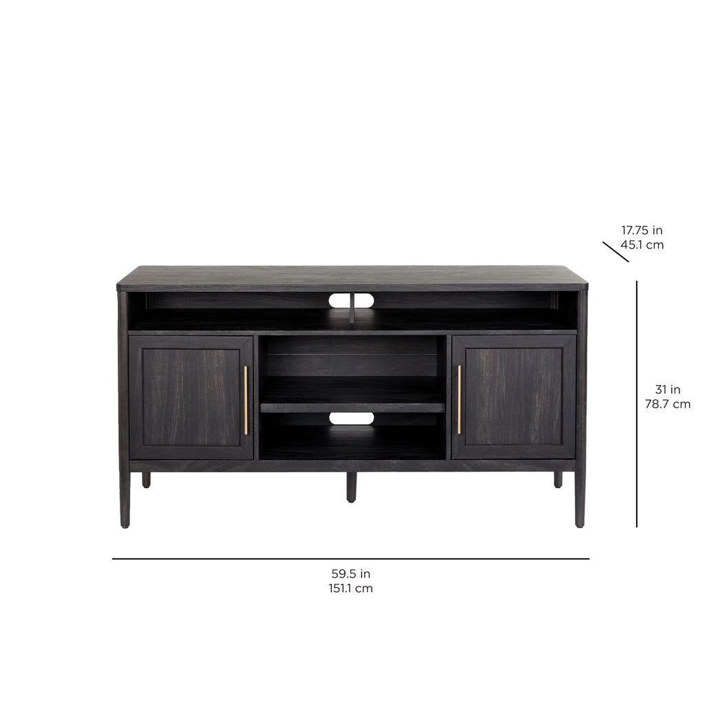 Charcoal Finish TV Stand Z13823