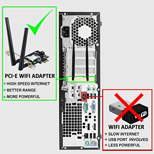 Gaming Desktop PC, Intel i7 6th Gen, GT 1030, 8GB RAM, 1TB SSD + 4TB HDD, 22 Inch Monitor, Win 10 Pro F85490