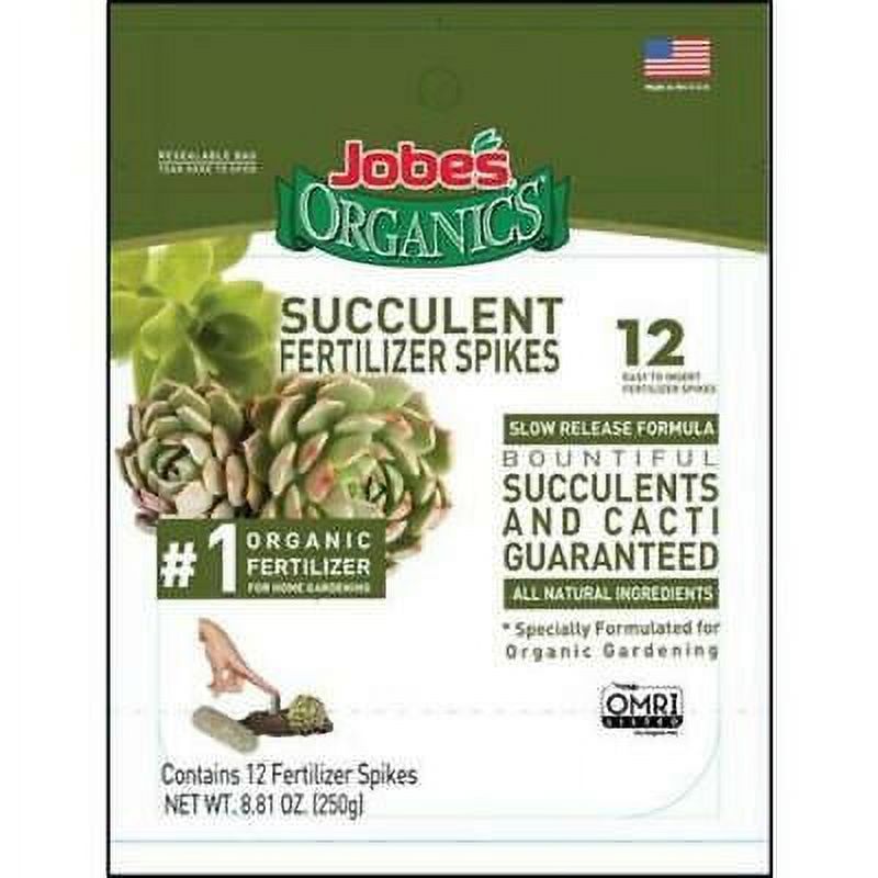3PK Jobe's Organics Organic 2-8-8 Fertilizer Spikes M344