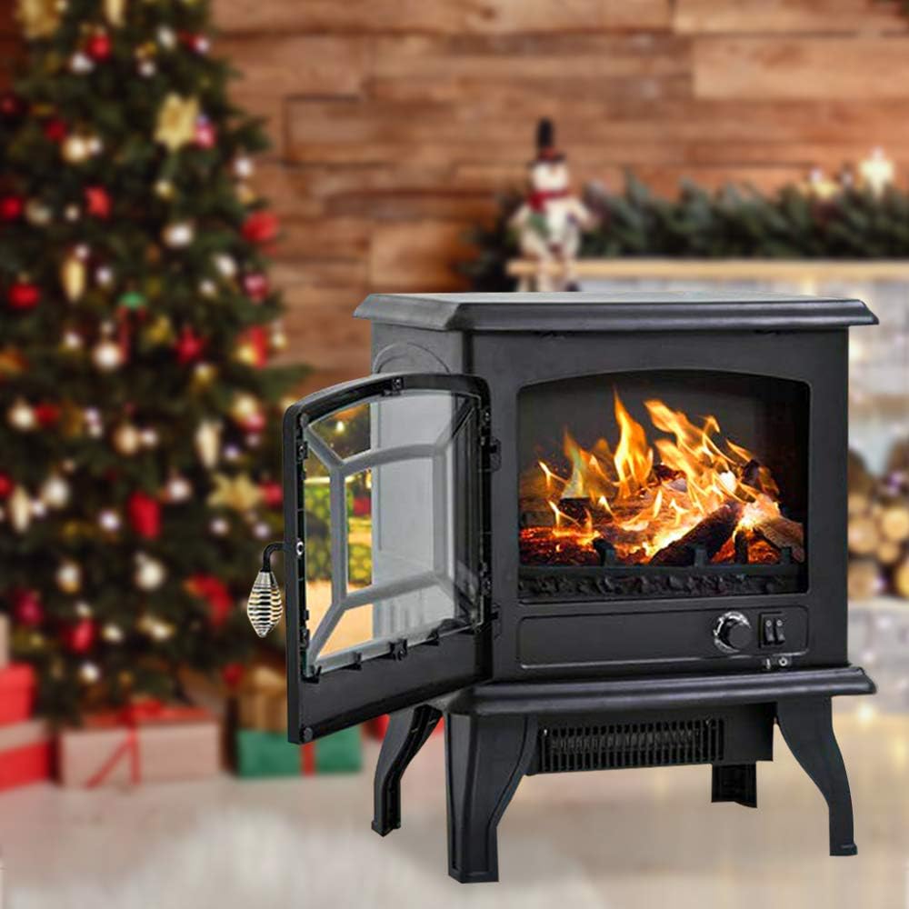 20" 1500W Electric Fireplace Heater Y239833