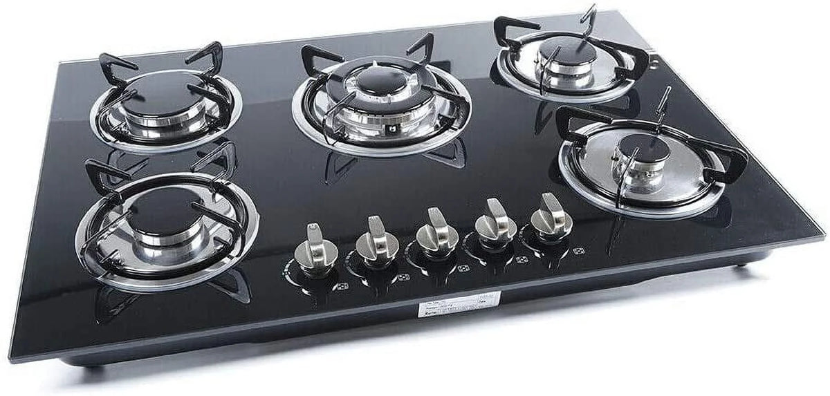 30'' 5 Burners Tempered Glass Gas Cooktop Z46814