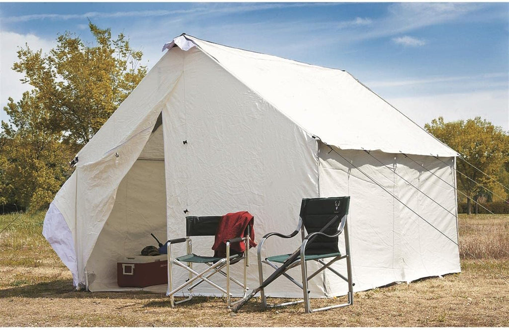 10x12' Canvas Wall Tent with Frame Z313758