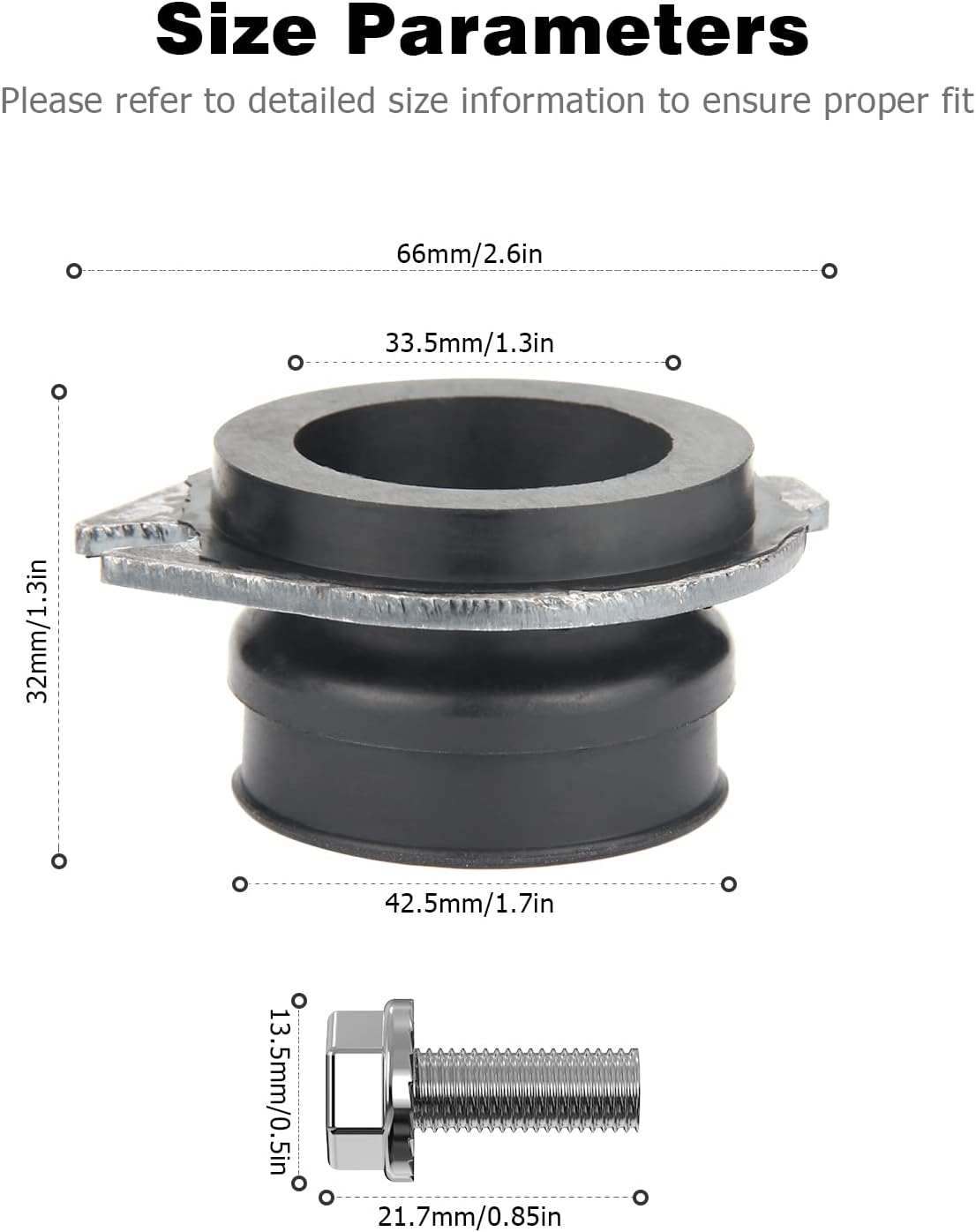 Flex Coupler Replacement Parts for Garbage Disposal K341