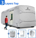 Class A RV Cover 3 Layers Polypro Grey P8625