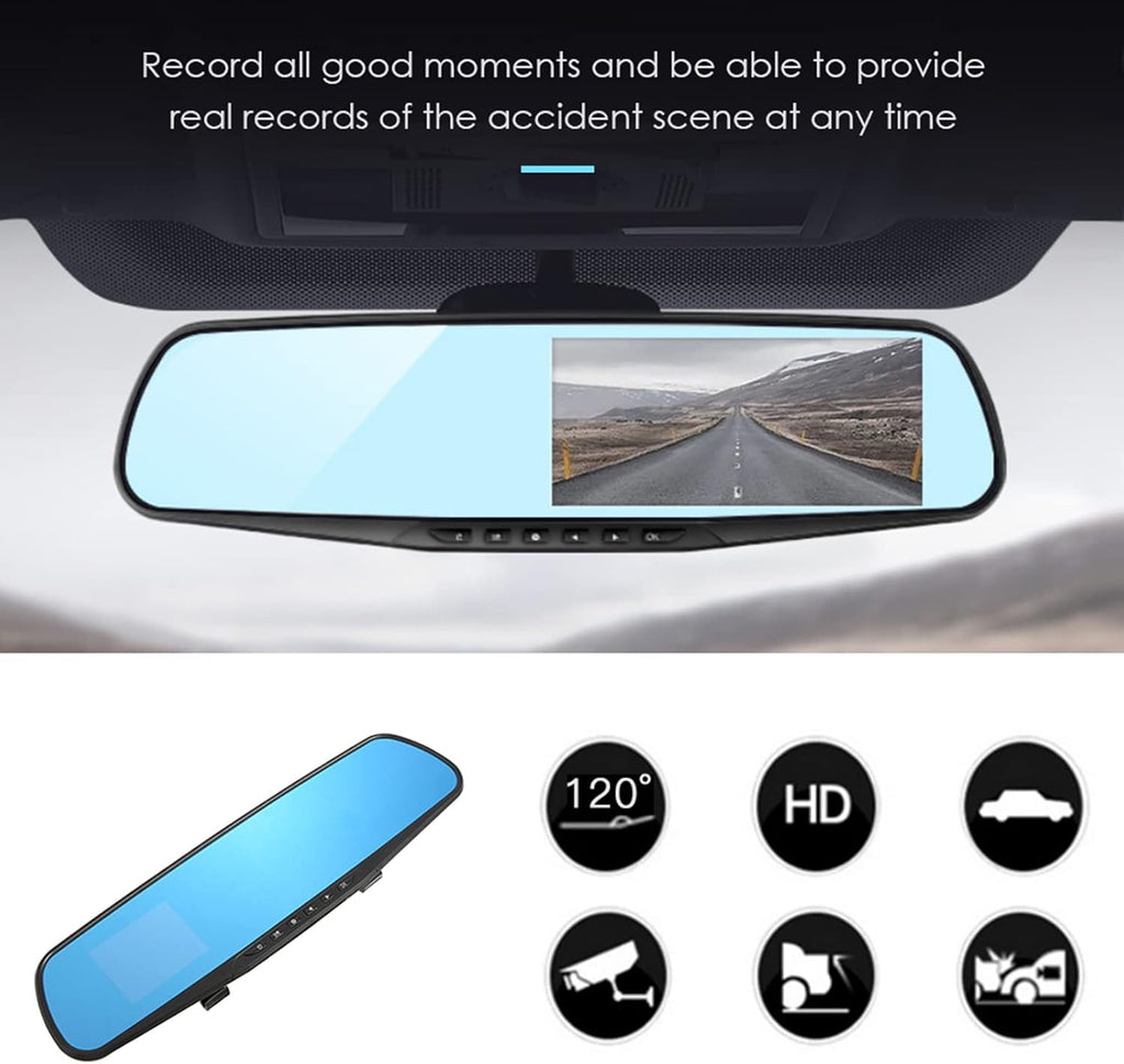 1080P Full HD Dual Camera Dash Cam 170 Wide Angle E212110