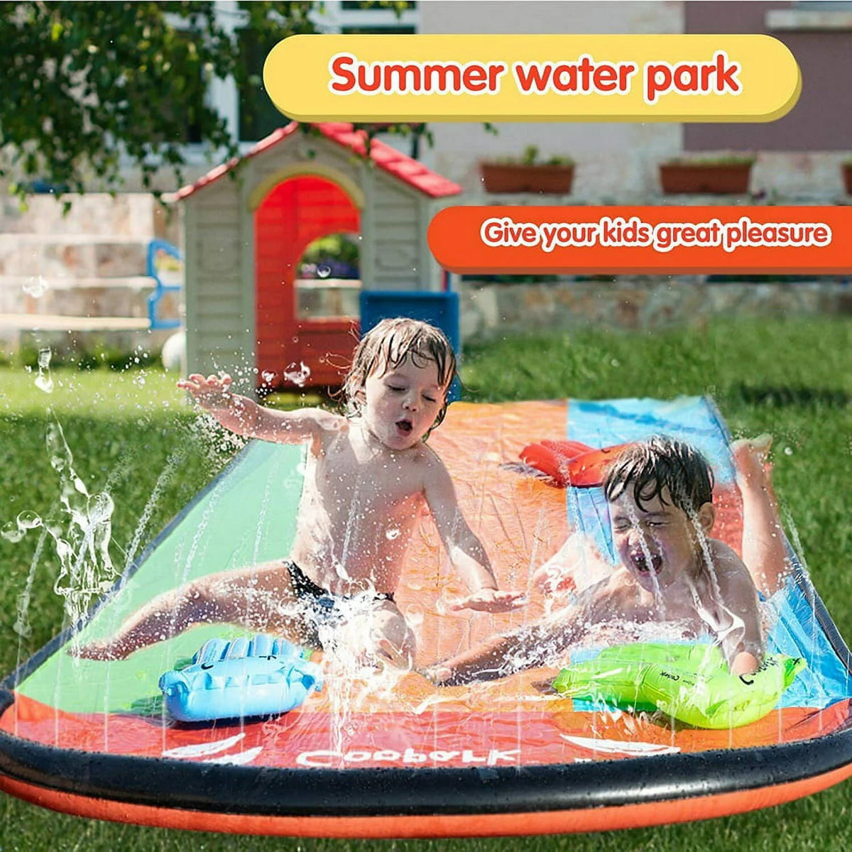 16' Inflatable Water Slide U261062