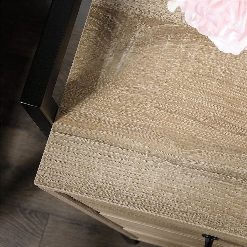 3 Drawer Engineered Wood and Metal Dresser W283153