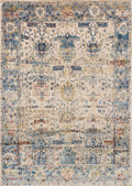 Sand Lt. Blue 7'10 x 7'10 Rug C4847