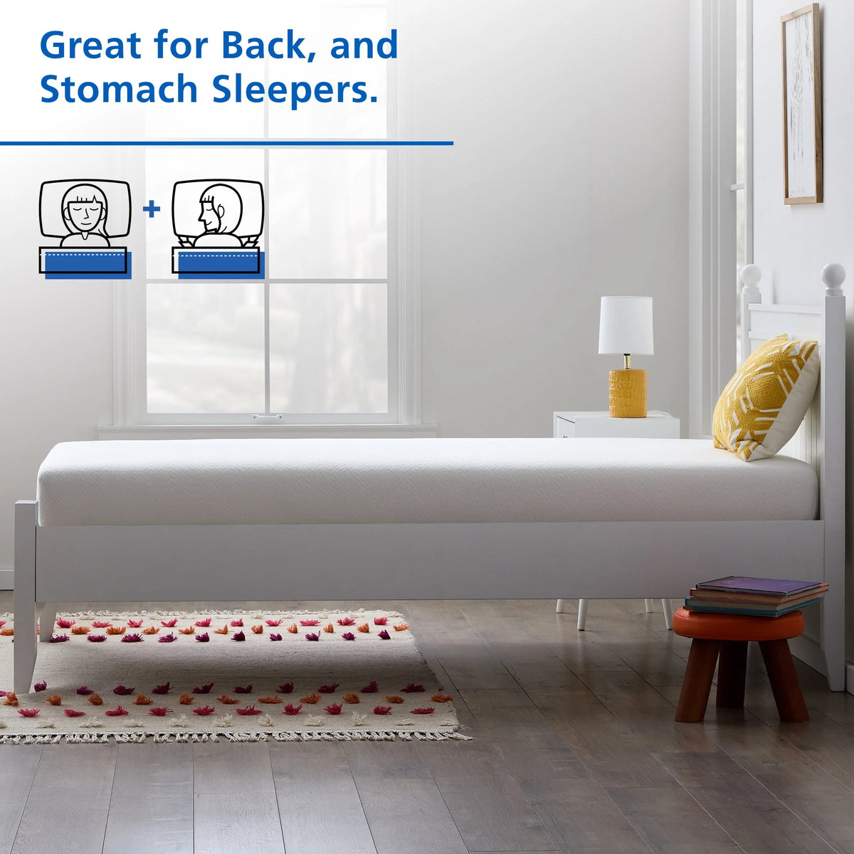 6 inch Memory Foam Mattress, Twin Z2265