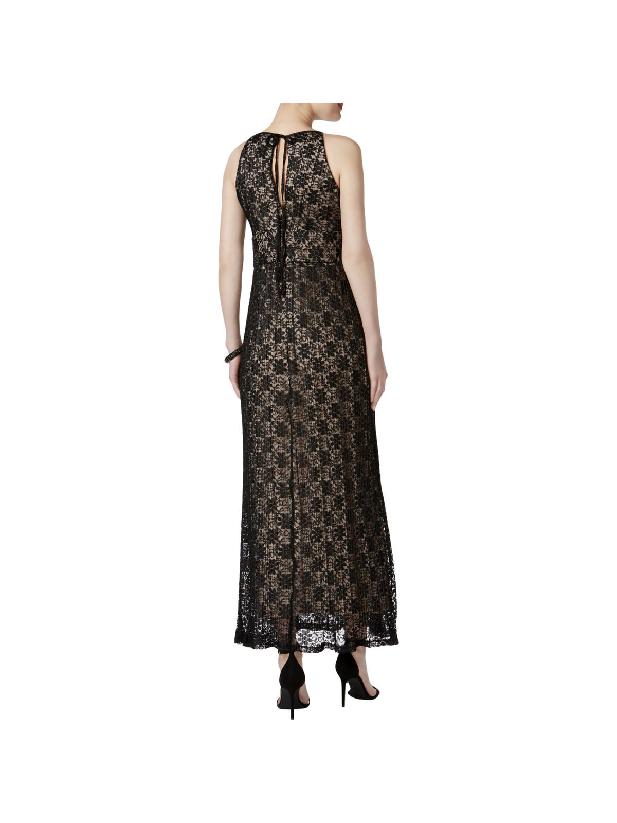 Lace Halter Evening Dress W434