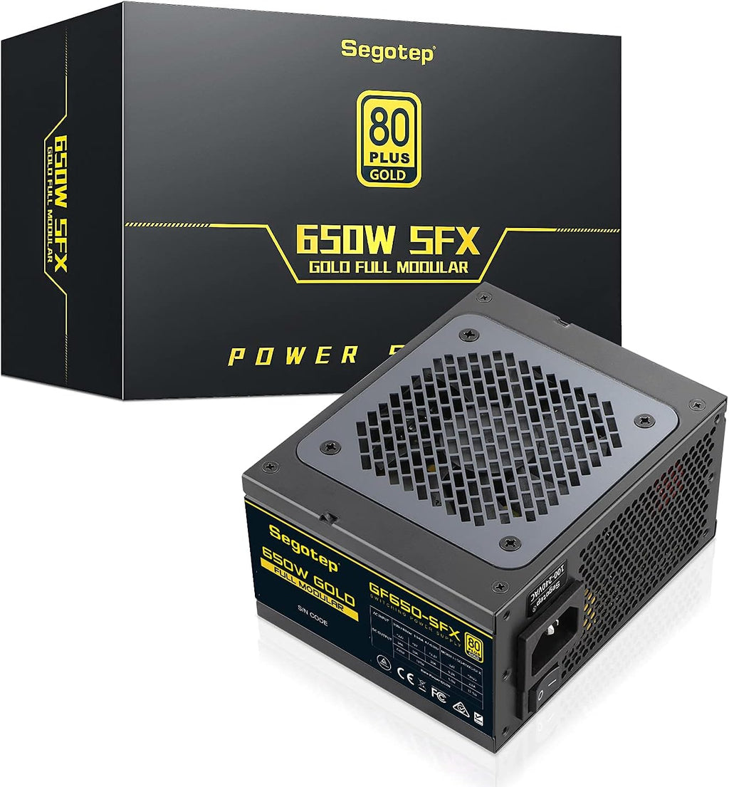 650W SFX Power Supply 80+ Gold Fully Modular PSU J41821