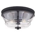 Matte Black Flush Mount Light I504
