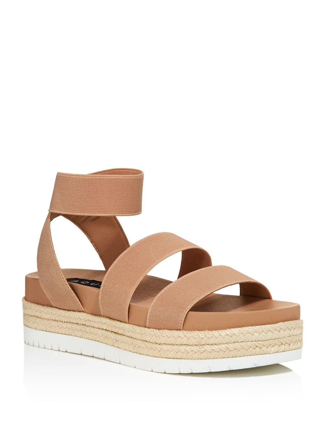Beige Jute Espadrille Slip On Shoes S439069