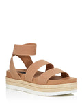 Beige Jute Espadrille Slip On Shoes S439069