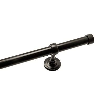 Metal Endcap Rod Set with Non-Telescopic Pole and Brackets S106