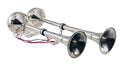 Stainless Steel Dual Trumpet Horn 12V H104