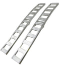 Folding Arched Aluminum Ramp 12" x 90" 750lb 2 Pack U585