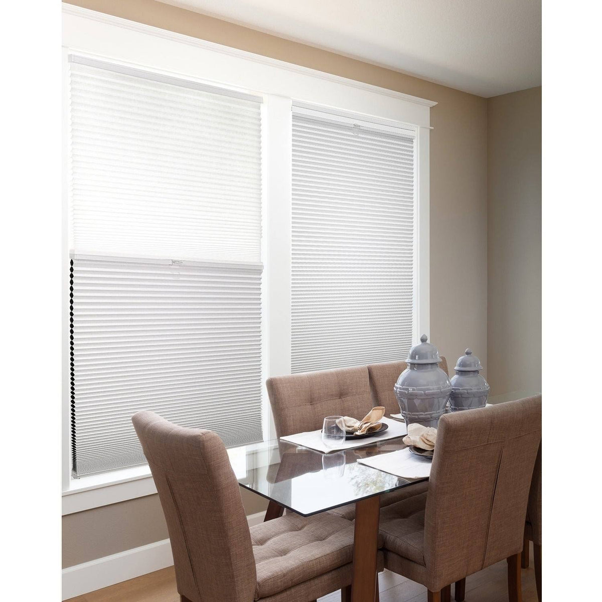 Cordless Cellular Shades Cotton 59x22 x 72x22 U265