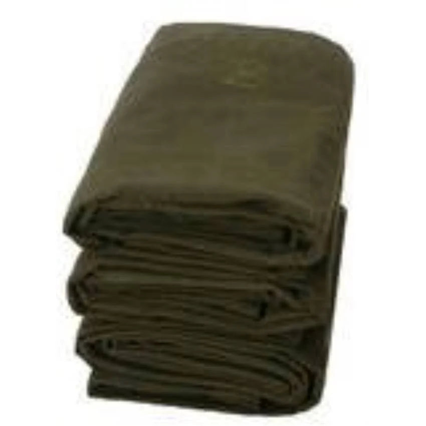 12 x 16 Olive Drab 16 oz Canvas Tarpaulin U58912