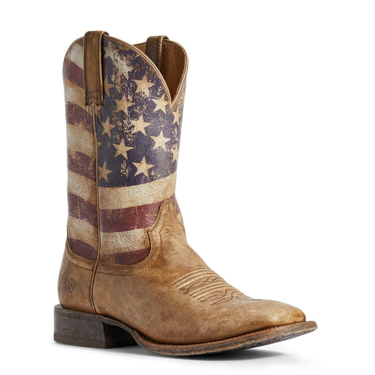 Distressed Brown Men&s Boots Z71883