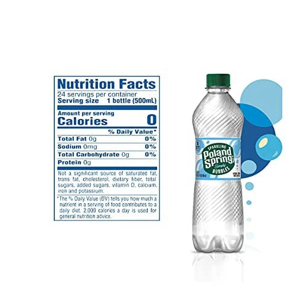 Sparkling Water 24 pk, 0.5 lt H5327