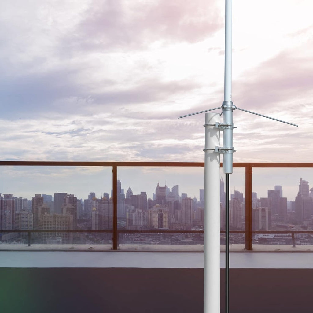 Dual Band 7.2ft Fiberglass Mobile Radio Antenna with SO239 Connector A7253