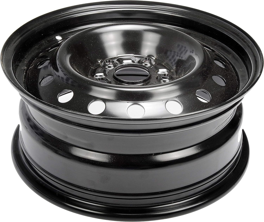 16 x 6.5 In. Black Steel Wheel U843784