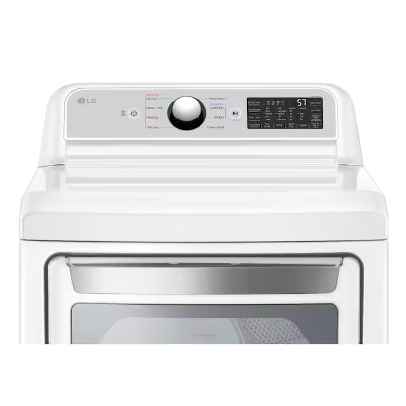 7.3 cu. ft. Vented Smart Gas Dryer in White F583583