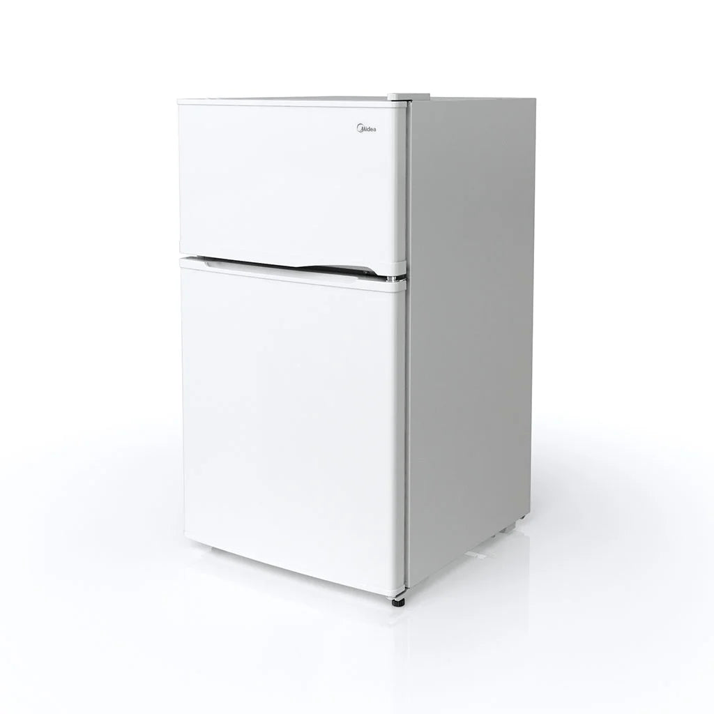 White Two Door Compact Refrigerator C3197