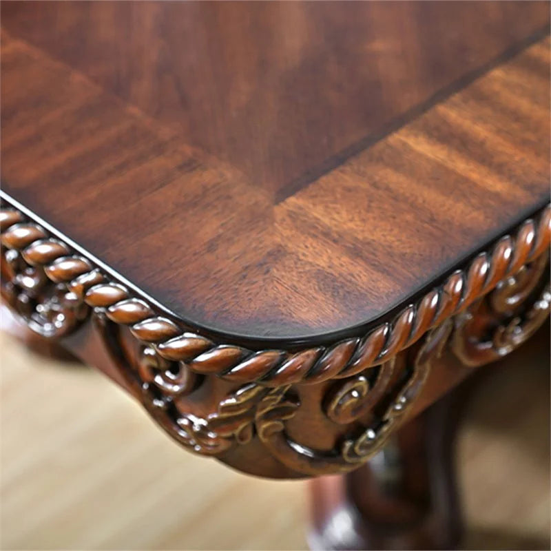 Cherry Wood Pedestal Dining Table P398