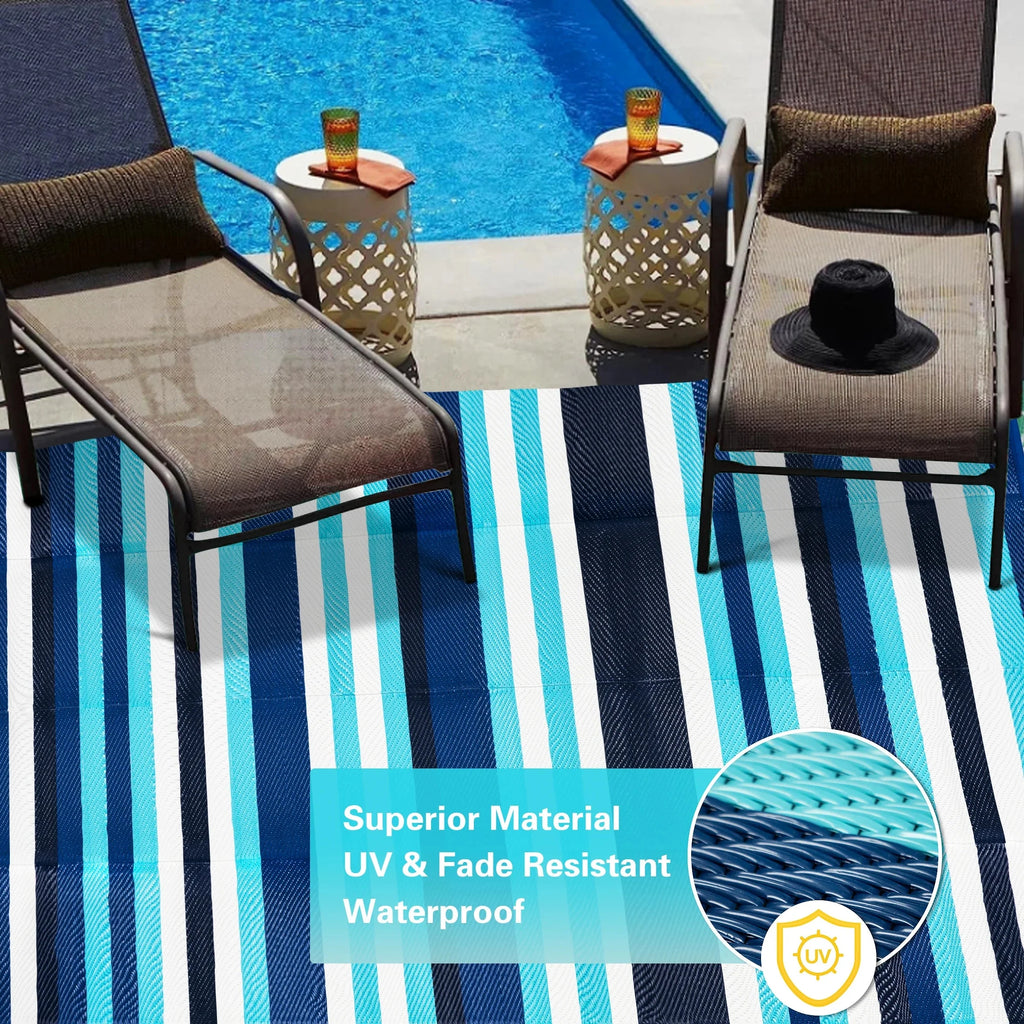 5'x8' Waterproof Outdoor Area Rugs U60277