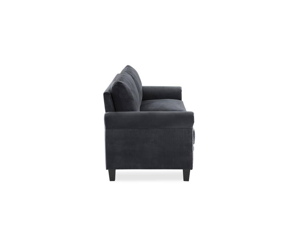 Charcoal Microfiber Sofa Z85879