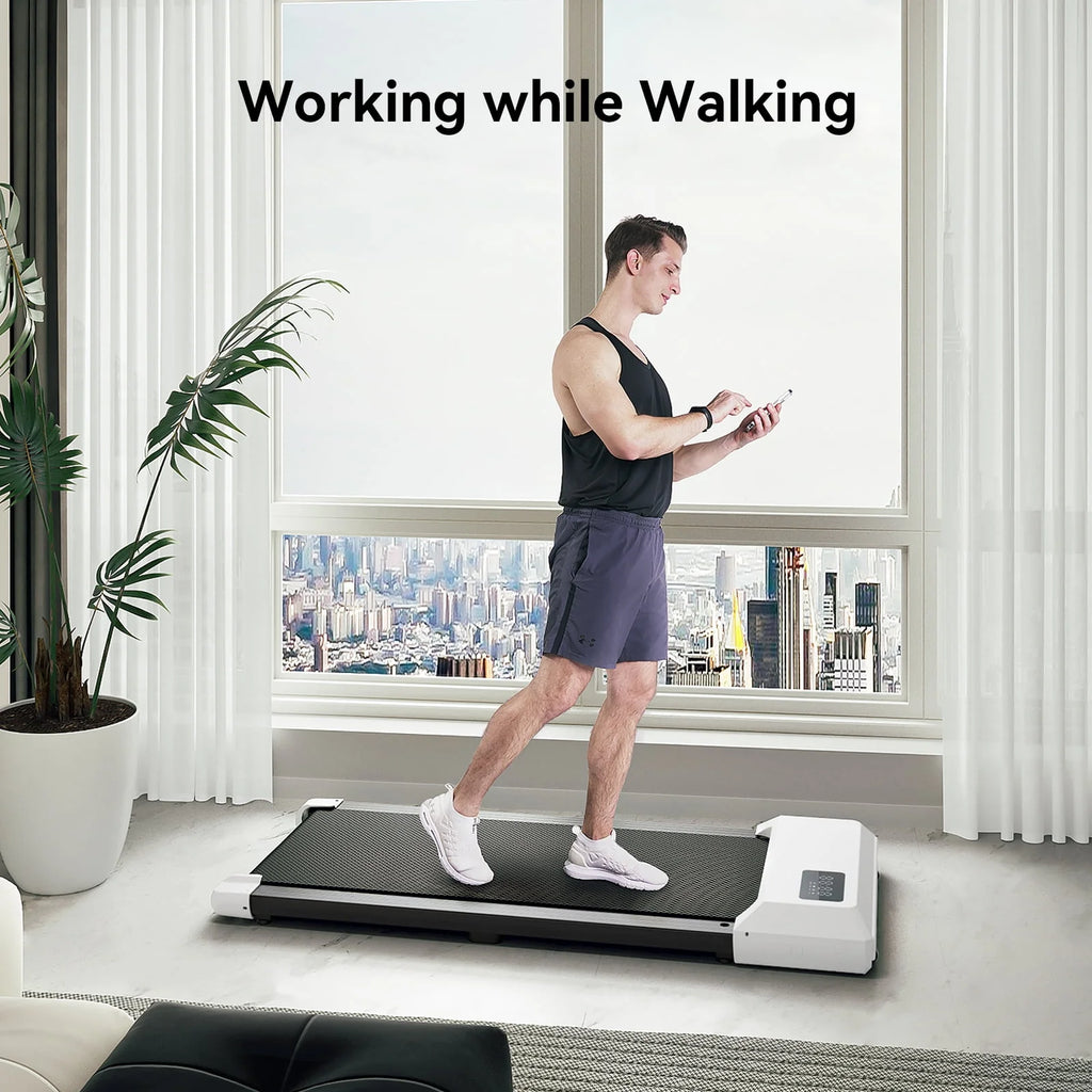 2 in 1 Walking Pad Treadmill with LED Display R96271