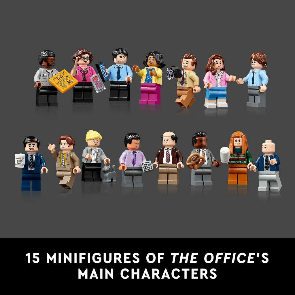 The Office 21336 Building Set, 15 Characters Minifigures S41187