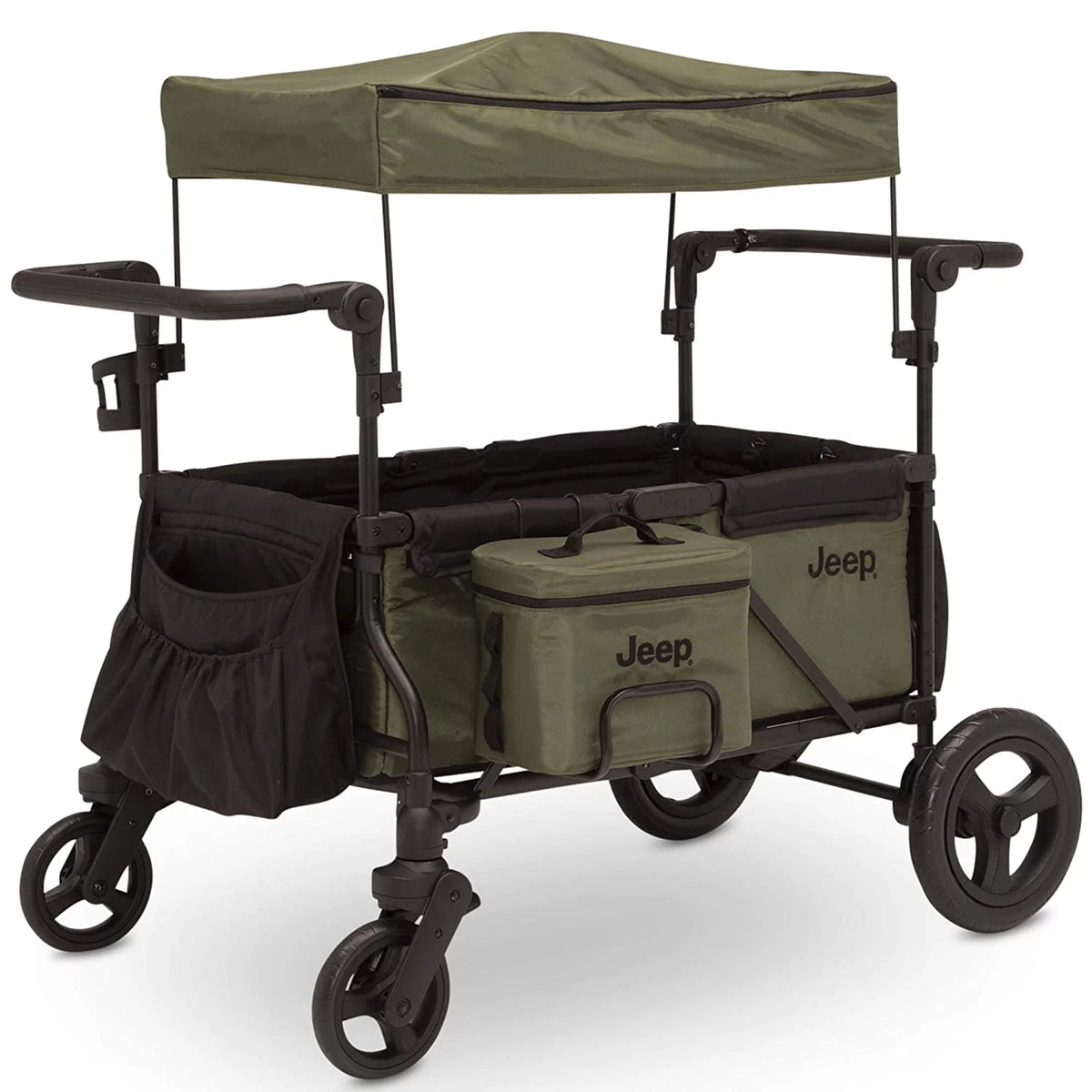 Jeep Wrangler Wagon Stroller with Cooler Bag and Parent Organizer K3520