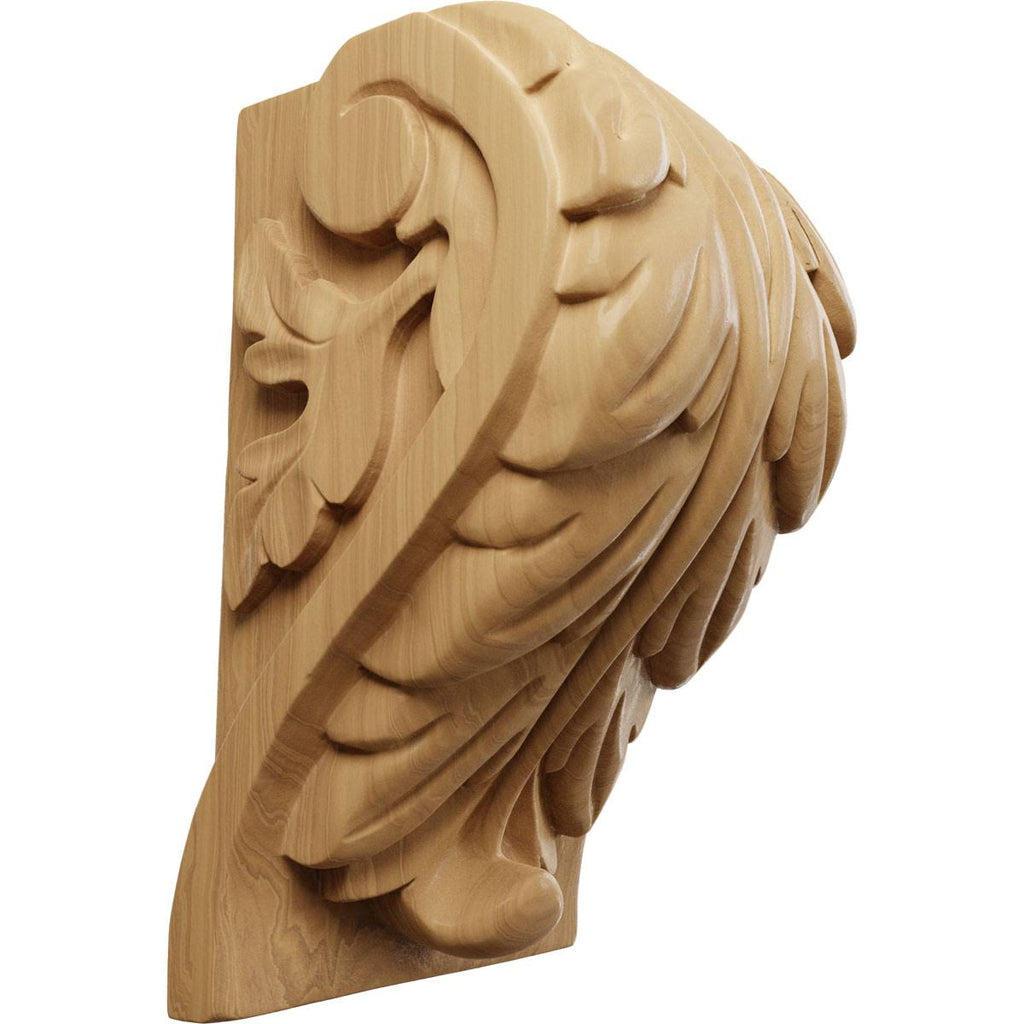 Cherry Acanthus Leaf Block Corbel C90813