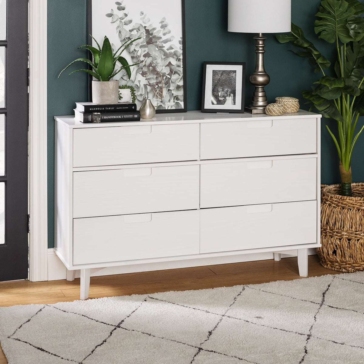 6 Drawer Solid Wood Dresser Q12414
